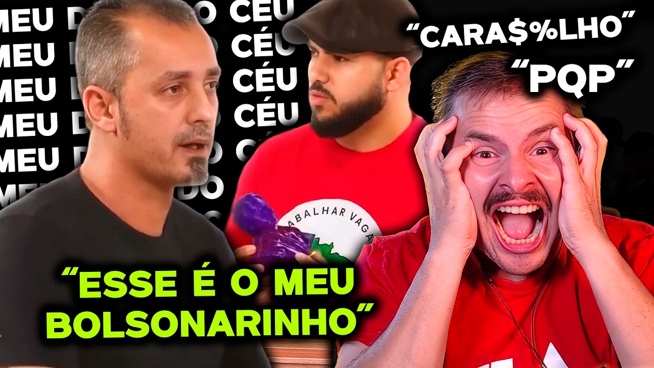 NÍVEL DE DEBATEDORES ASSUSTA GUSTAVO MACHADO (baixíssimo)