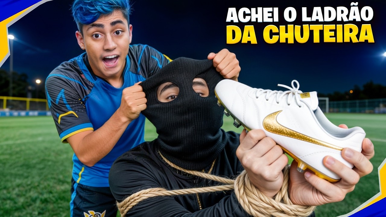 DESCOBRIMOS QUEM ROUBOU A CHUTEIRA DE R$10.000! *era algum dos meus amigos?!*