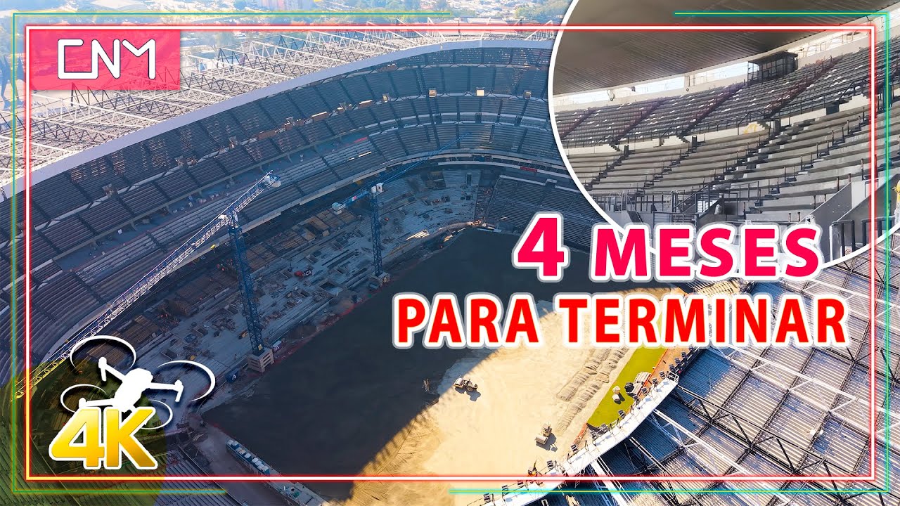 Estadio Azteca, comienza la colocación de butacas y llega nueva administración para terminarlo