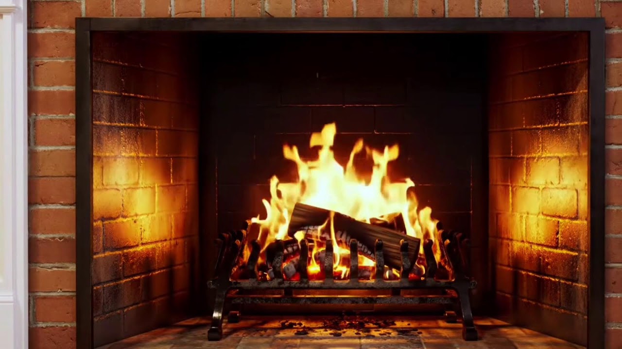 Deep Sleep Ambience – Crackling Fireplace & Slow Piano Music