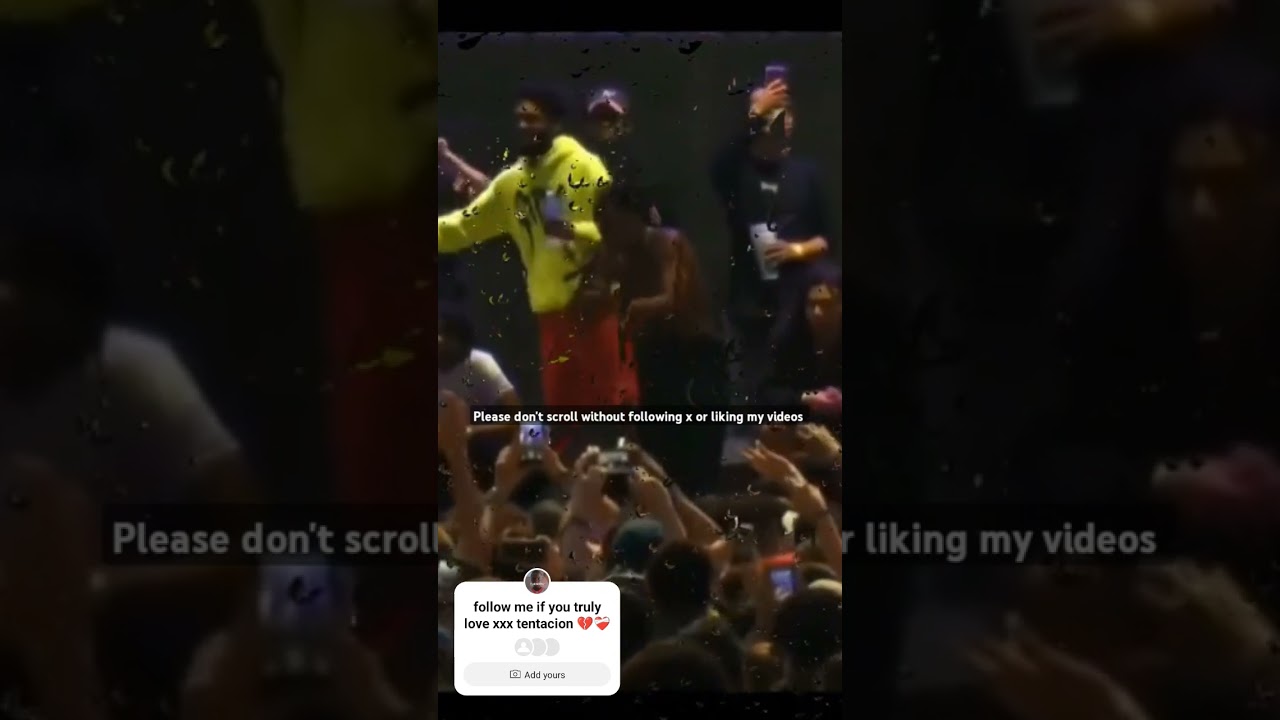 Subscribe to my channel if you truly love xxx tentacion 