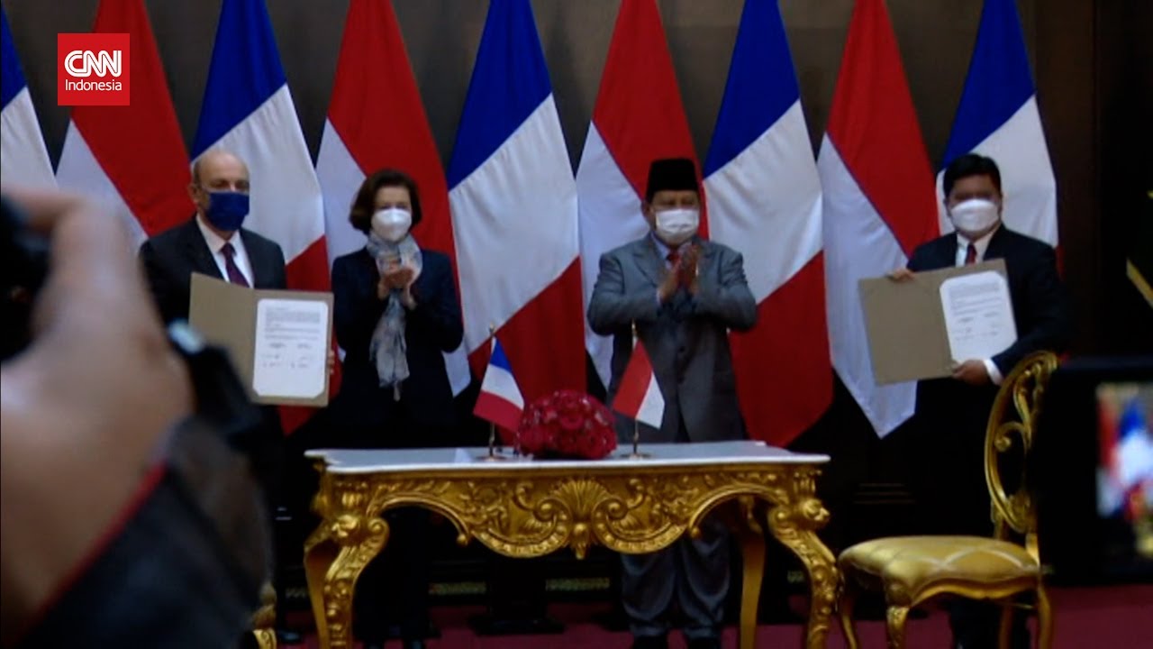 Prabowo Tandatangani Pembelian 6 Jet Tempur Rafale Perancis