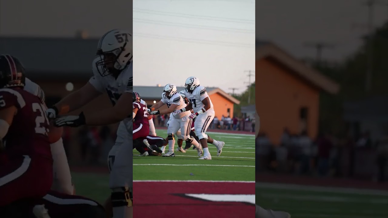🏈 LOCKHART LIONS: Bob Estrada, class of 2027, QB sack!