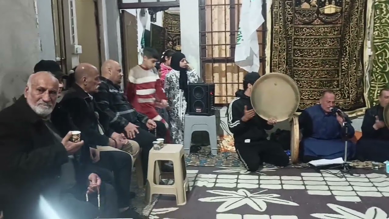 احياء المنقبه النبوية الشريفه في دار السيد ثامرالبرزنجي الحسيني بمناسبة  (العمره) 