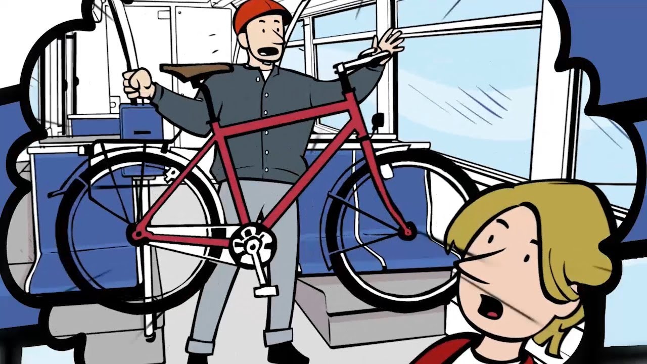 Unterwegs mit dem Münchner Kindl – Radmitnahme in Bus und Tram verboten