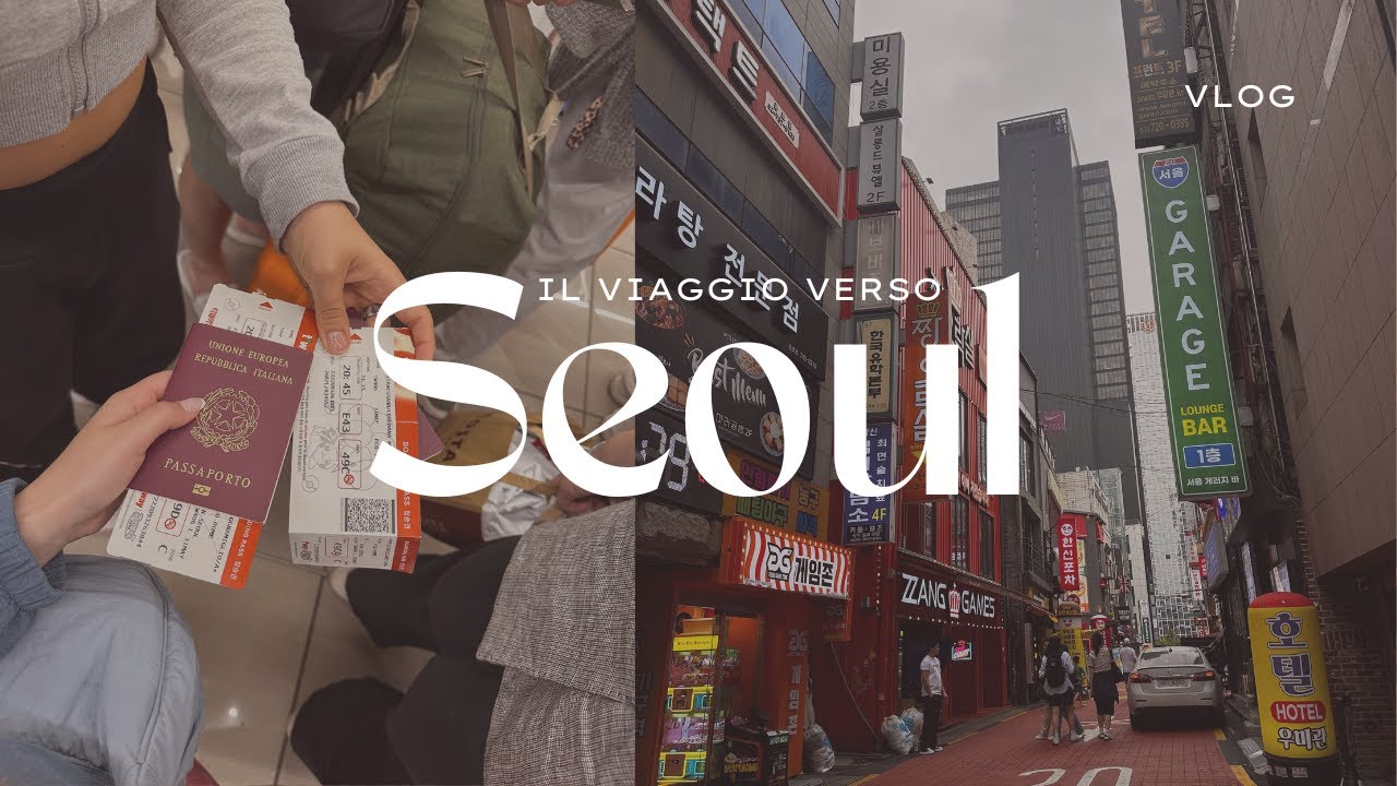 Viaggio a Seul 🇰🇷 | Dall’aeroporto al centro città + street food coreano e prime impressioni
