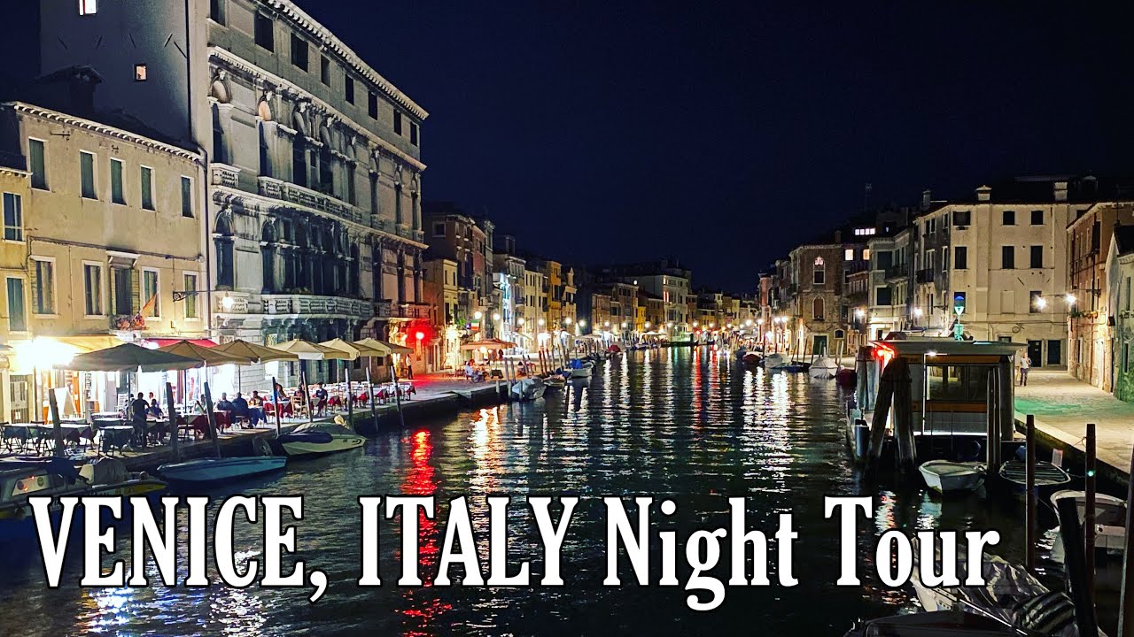🇮🇹4K Virtual Walk Tour in Venice Italy at night #ASMR #veniceitaly #amazingglimpse #italy