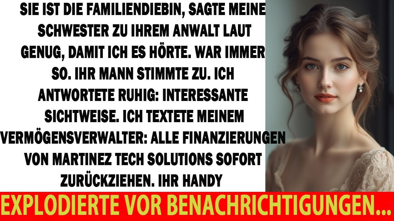 MEINE SCHWESTER NANNT MICH VOR GERICHT DEN FAMILIENDIEB — DANN VERLOR IHR STARTUP DEN INVESTOR