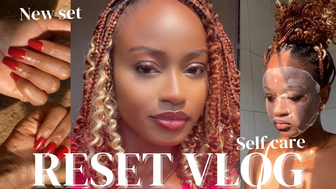 Living Alone Diaries: Self Care, Beauty, Hair, Nails & Cooking( Ep.2)