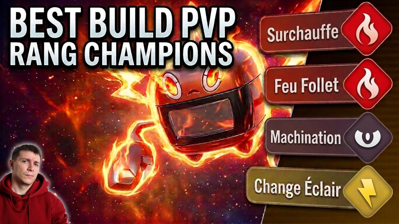 🏆Le MEILLEUR Set Motisma Feu (Rotom Heat) pour Pok&eacute;mon Champions | Guide Complet