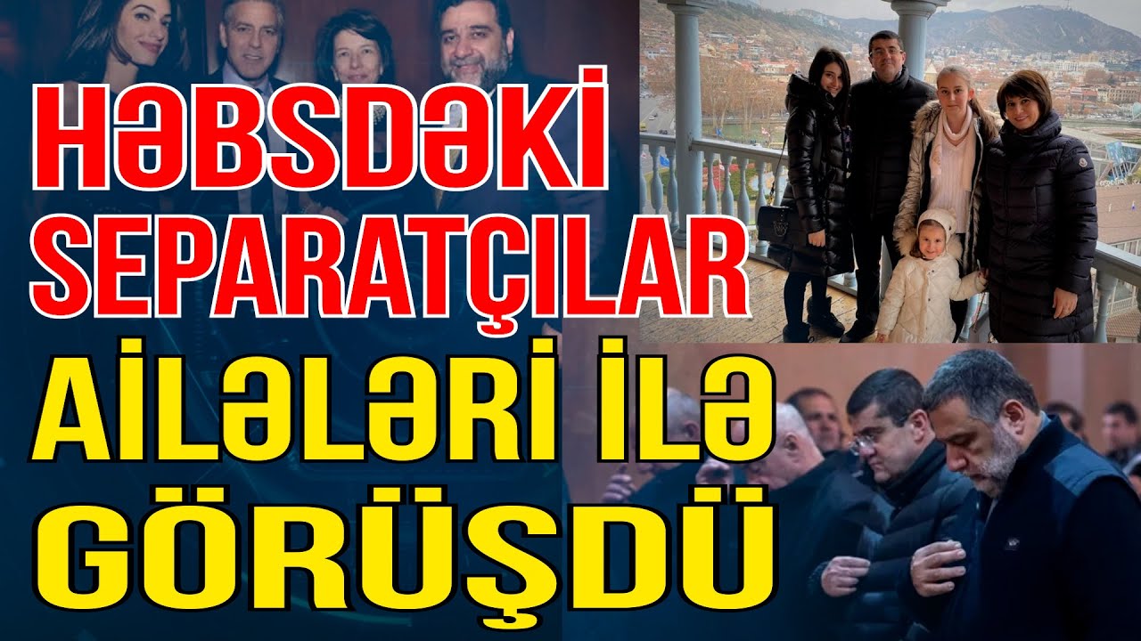 Bakıdakı separatçılar ailələri ilə görüntülü danışdılar - Gündəm Masada - Media Turk TV