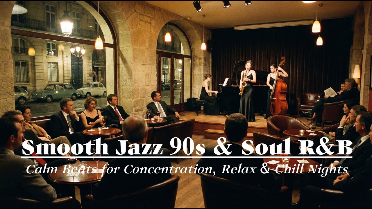 Smooth Jazz 90s & Soul R&B | Calm Beats for Concentration, Relax & Chill Nights