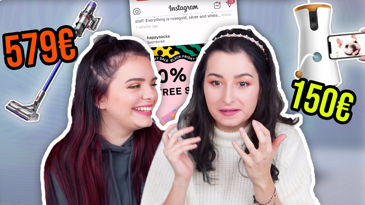 INSTAGRAM bestimmt unseren EINKAUF! 😩TEUER AF! 🤑Die ersten 5 Werbungen kaufen! unlikely