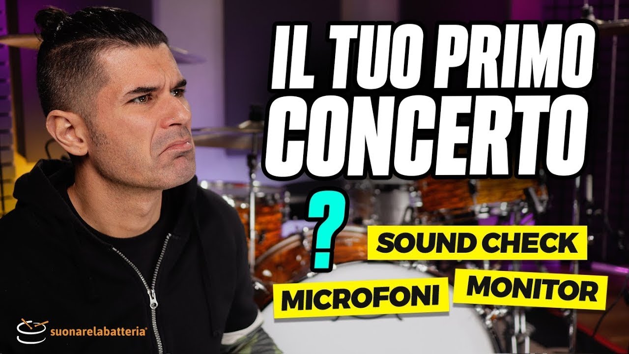 Primo live? I segreti per evitare disastri sul palco