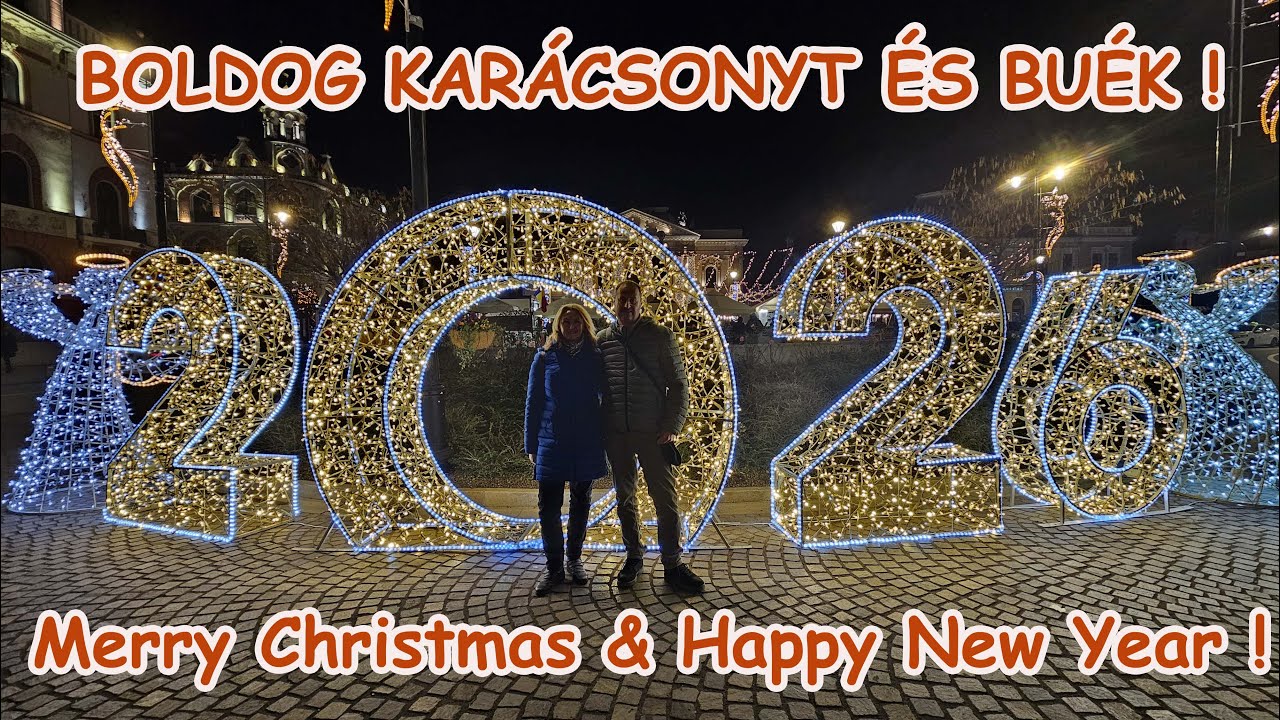 Boldog karácsonyt és BUÉK!  Merry Christmas and a Happy New Year!