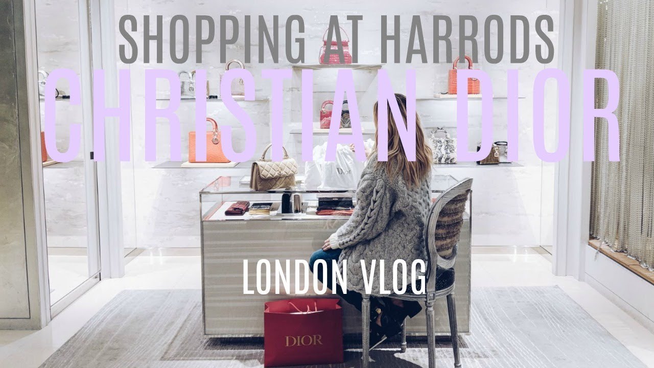 TWO DAYS IN LONDON VLOG | DIOR SHOPPING IN HARRODS | IAM CHOUQUETTE
