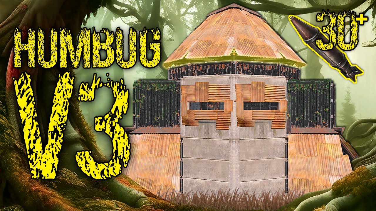 THE HUMBUG V3 &bull; Прочная и простая база-бункер для соло/дуэта