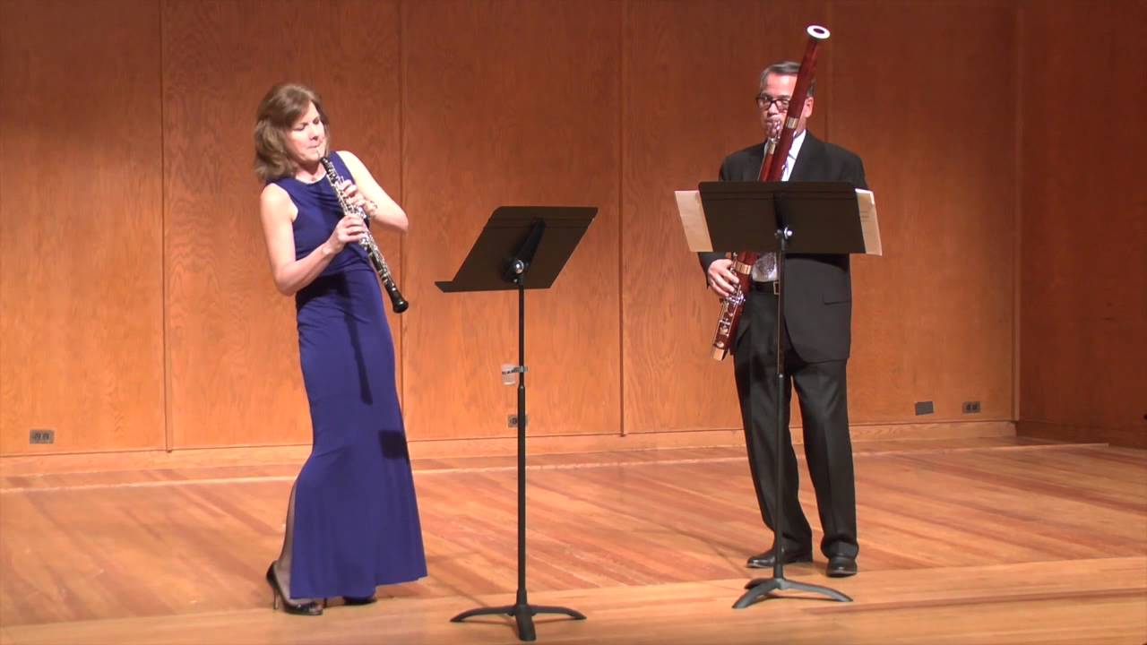 Steinmetz, Songs and Dances for Oboe and Bassoon
