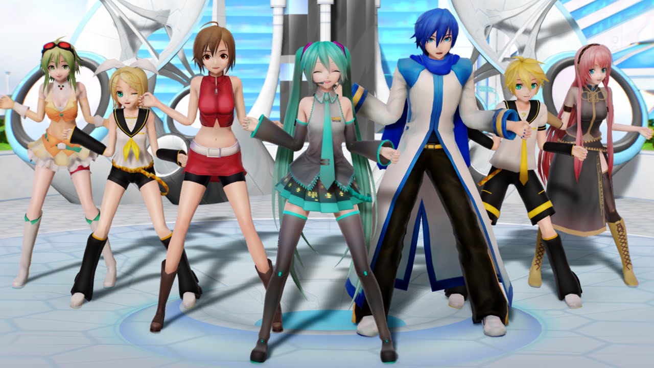 【フィギュア風】VOCALOID７人でヒビカセ【MMD】
