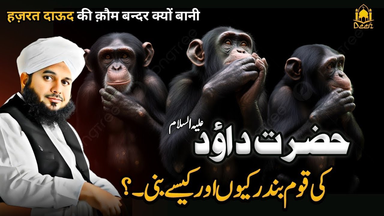 Hazrat Dawood A.S Ki Qaum Ka Bandar Ban Jaane Ka Waqia | Ajmal Raza Qadri | ARQ Voices