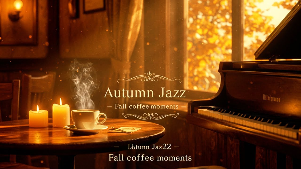 4K Peaceful Morning Coffee Shop 🌤️☕ Relaxing Jazz Piano Music for Study, Work & Positive Start