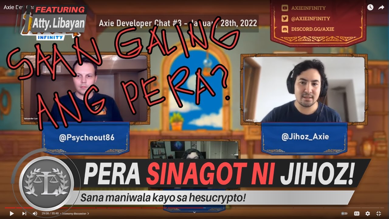 HESUCRYPTO NAGSALITA KUNG SAAN GALING ANG PERA- AXIE INFINITY SCAM