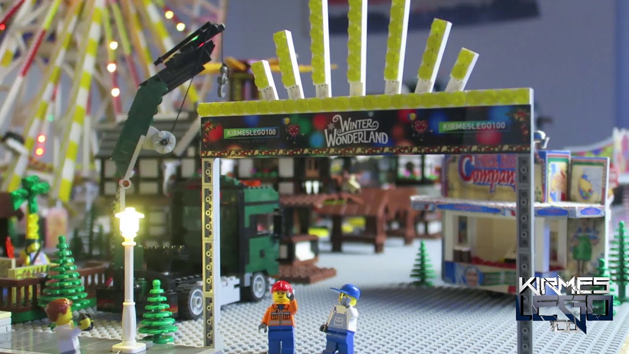 Lego Kirmes Eingang Umbau | KirmesBricks100
