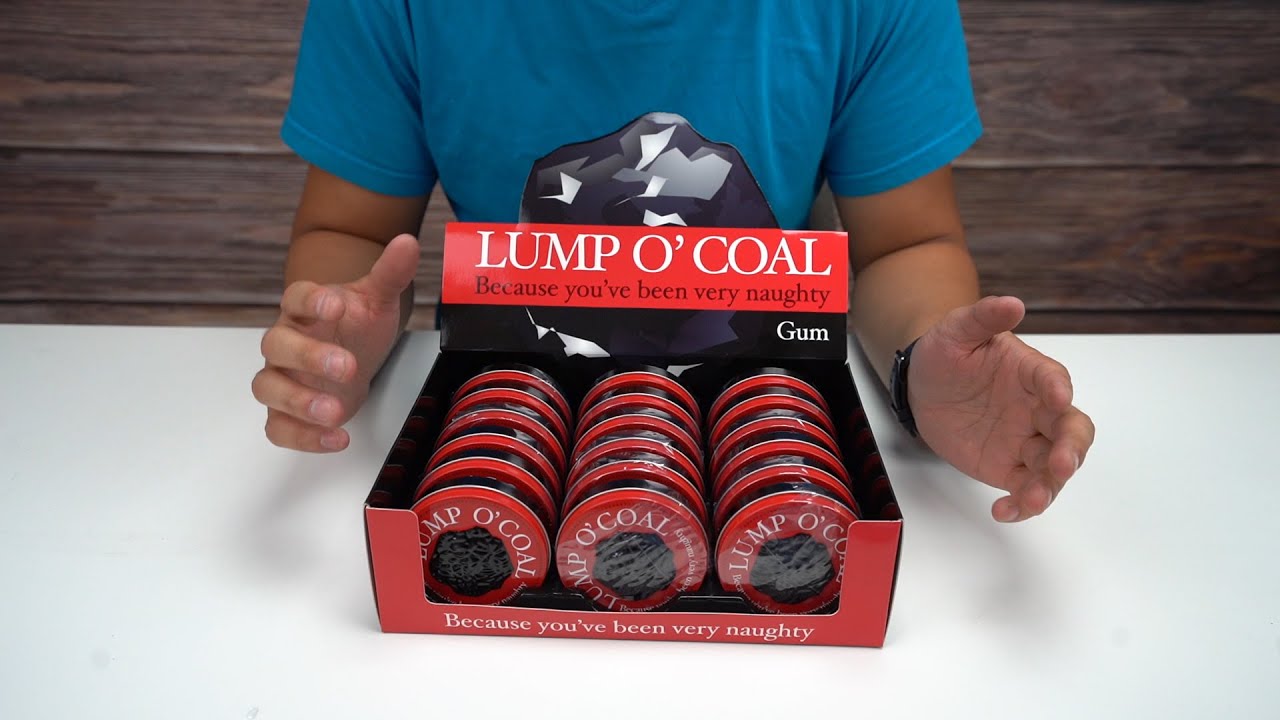 Lump O' Coal Gum Taste Test