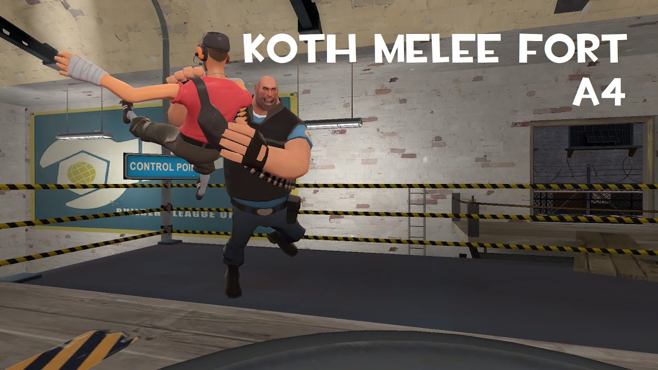 [TF2] KOTH Melee Fort (Alpha 4 Build) [calculatedChaos funServer]
