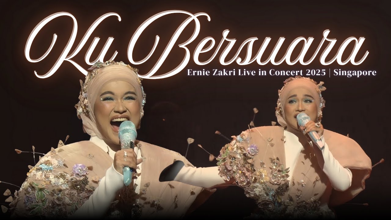 Ku Bersuara (Official Live Performance) | Ernie Zakri Live in Concert 2025 | Singapore