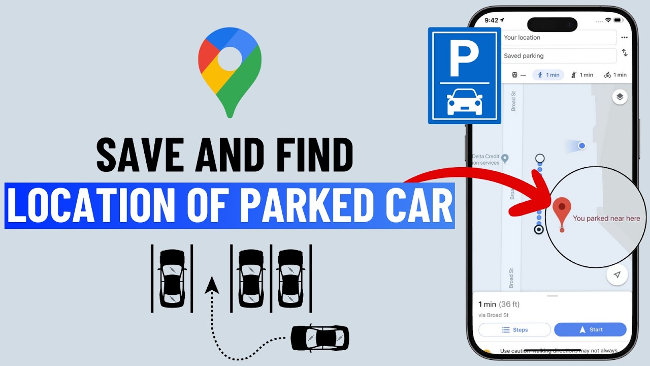 How to Find Location of Your Parked Car on Android or iPhone