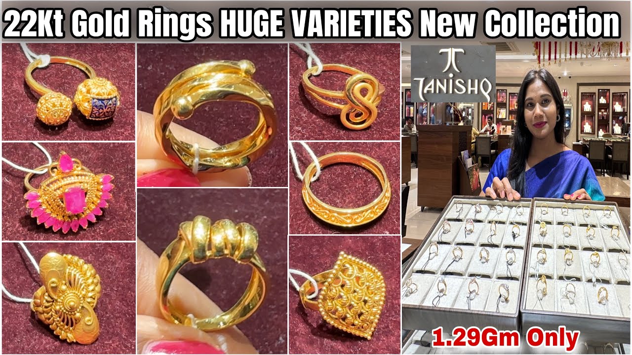 Only Rs.15000 Starts💕💫Tanishq Best Gold Ring Designs| Lightweight Gold Ring Designs With Price|