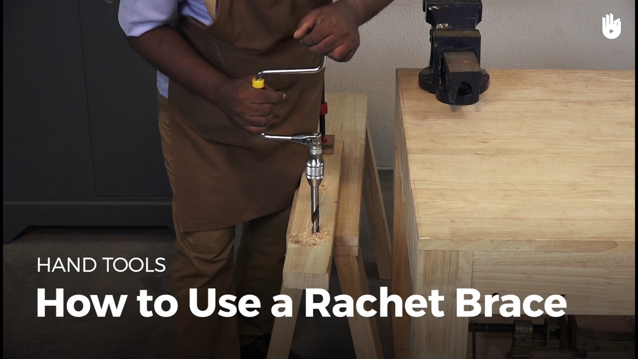How to Use a Ratchet Brace | Woodworking
