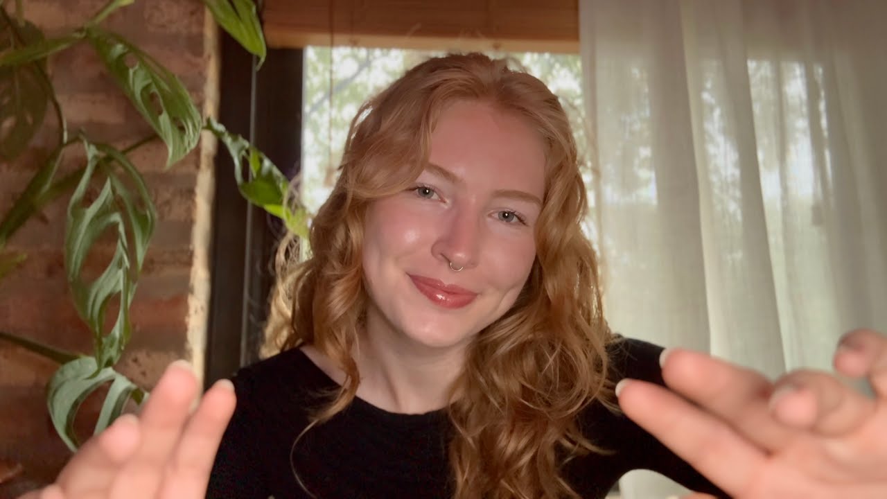 ASMR Whispered Ramble with Hand Sounds & Fabric Scratching!
