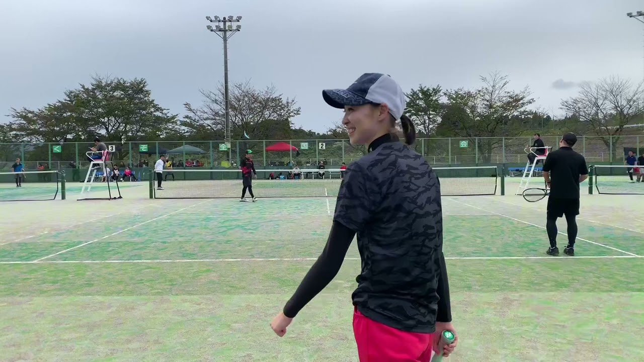 ［ソフトテニス］レンディル杯　藤澤小松vs亀ちゃん,S①#ソフトテニス#2024#宮城#仙台#七ヶ浜#tennis #softtennis