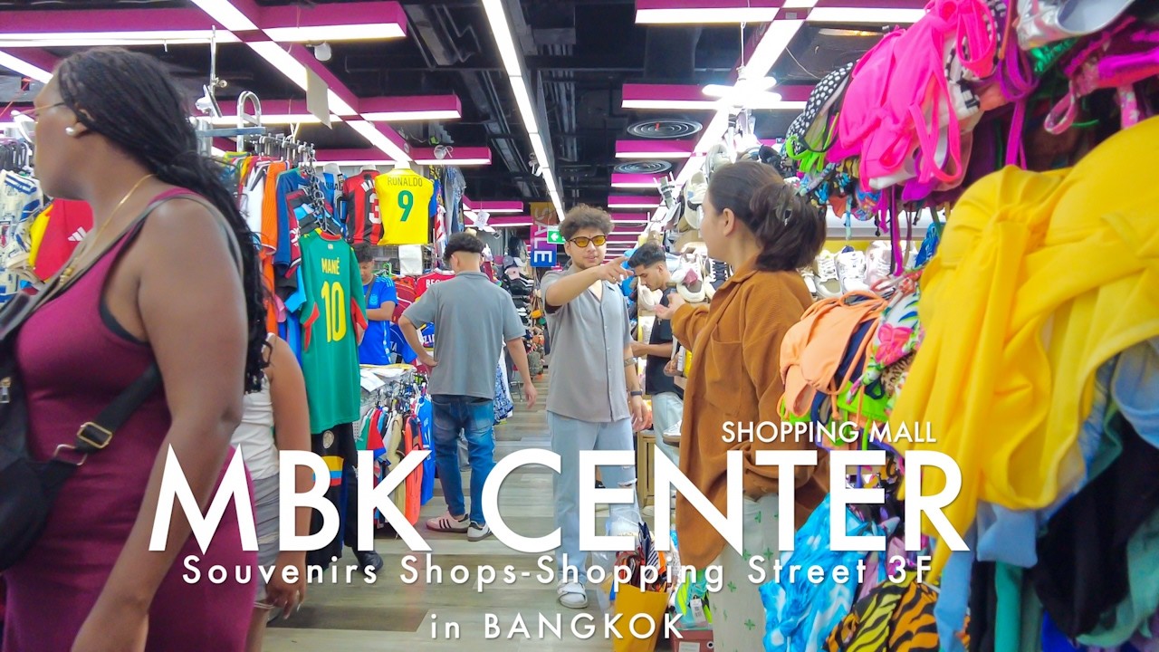 MBK Center 🛍️ 3rd Floor Souvenirs area 🇹🇭 8 March 2026 #walkingtour  #travel