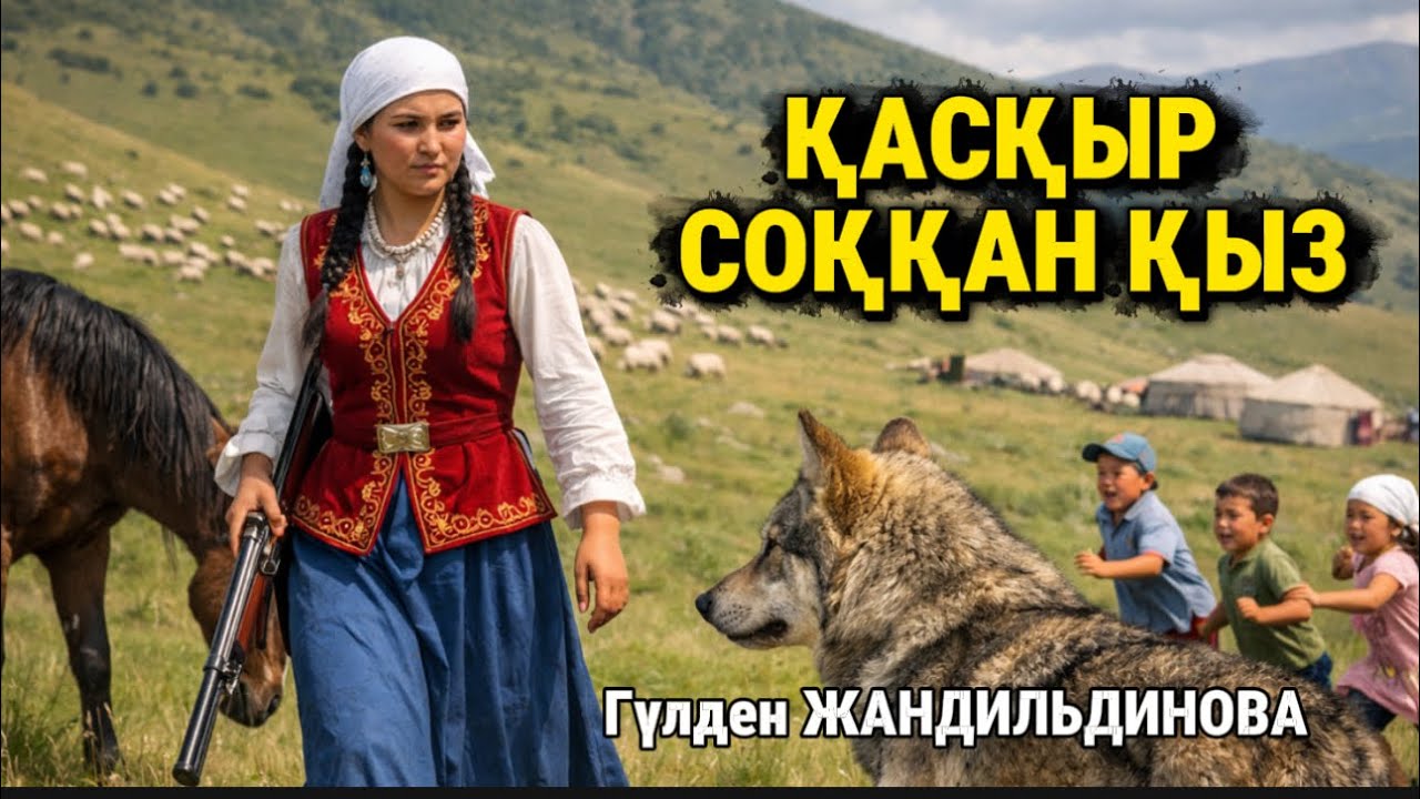 ҚАЗАҚТЫҢ БАТЫР ҚЫЗДАРЫ. Қасқыр соққан қыз. 