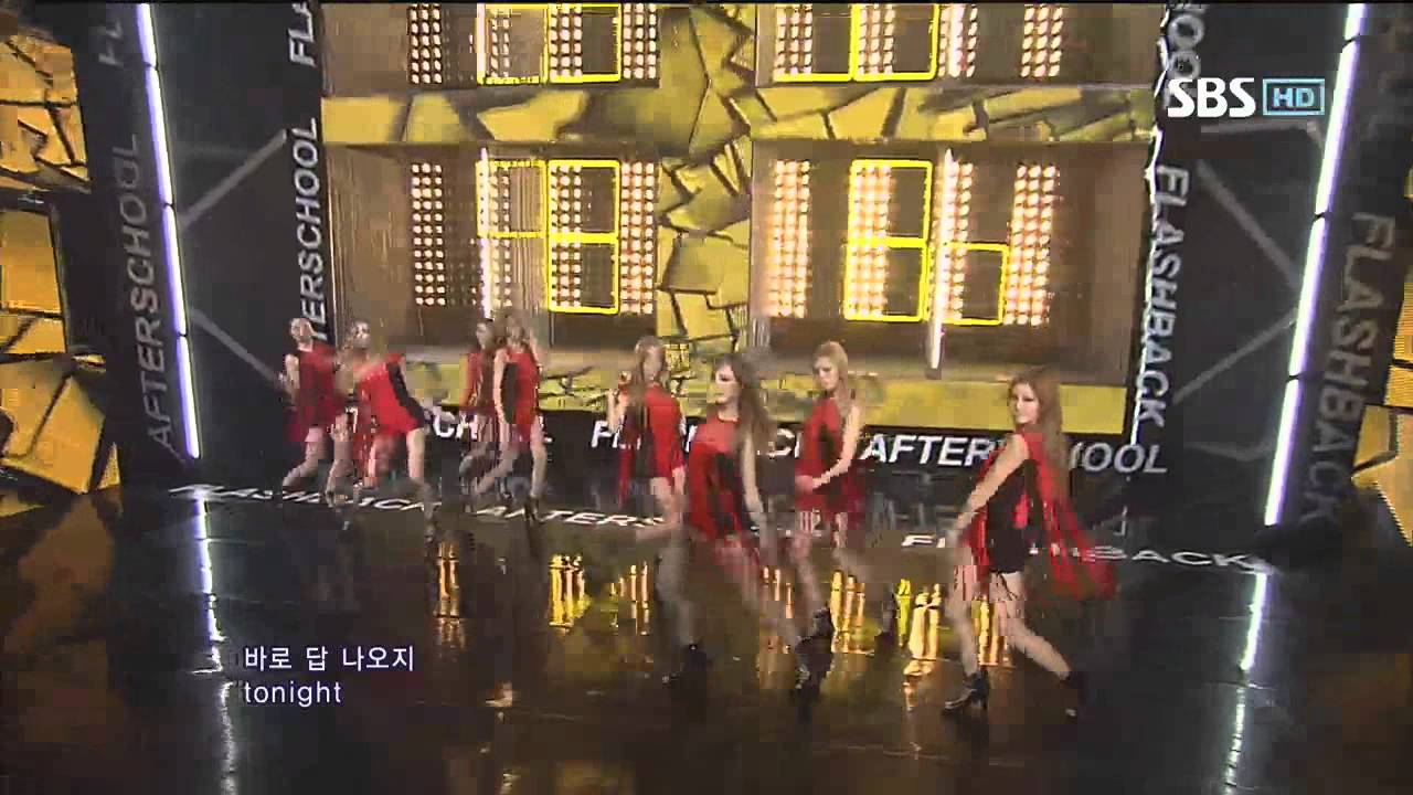 После школы [Rip Off / Flashback] @SBS Inkigayo Популярная песня 20120624