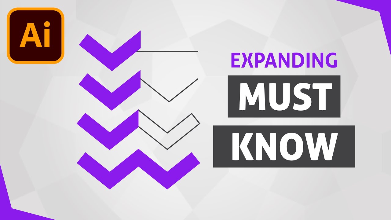 Разница между Expand и Expand Appearance в Adobe Illustrator