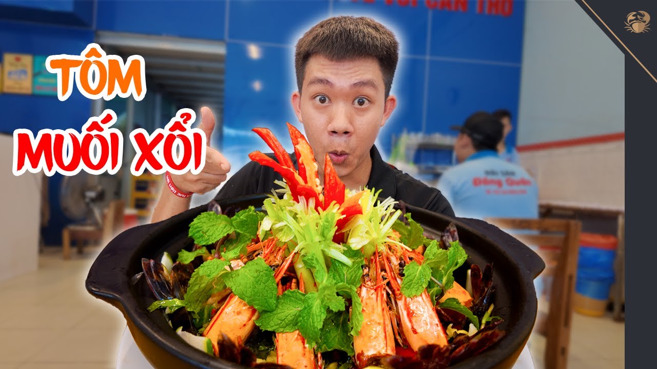 TÔM MUỐI XỔI | Cách Làm Tôm Muối Xổi Cực Ngon Ít Ai Chia Sẻ Cho Bạn Biết | Vựa Cua Đăng Quân