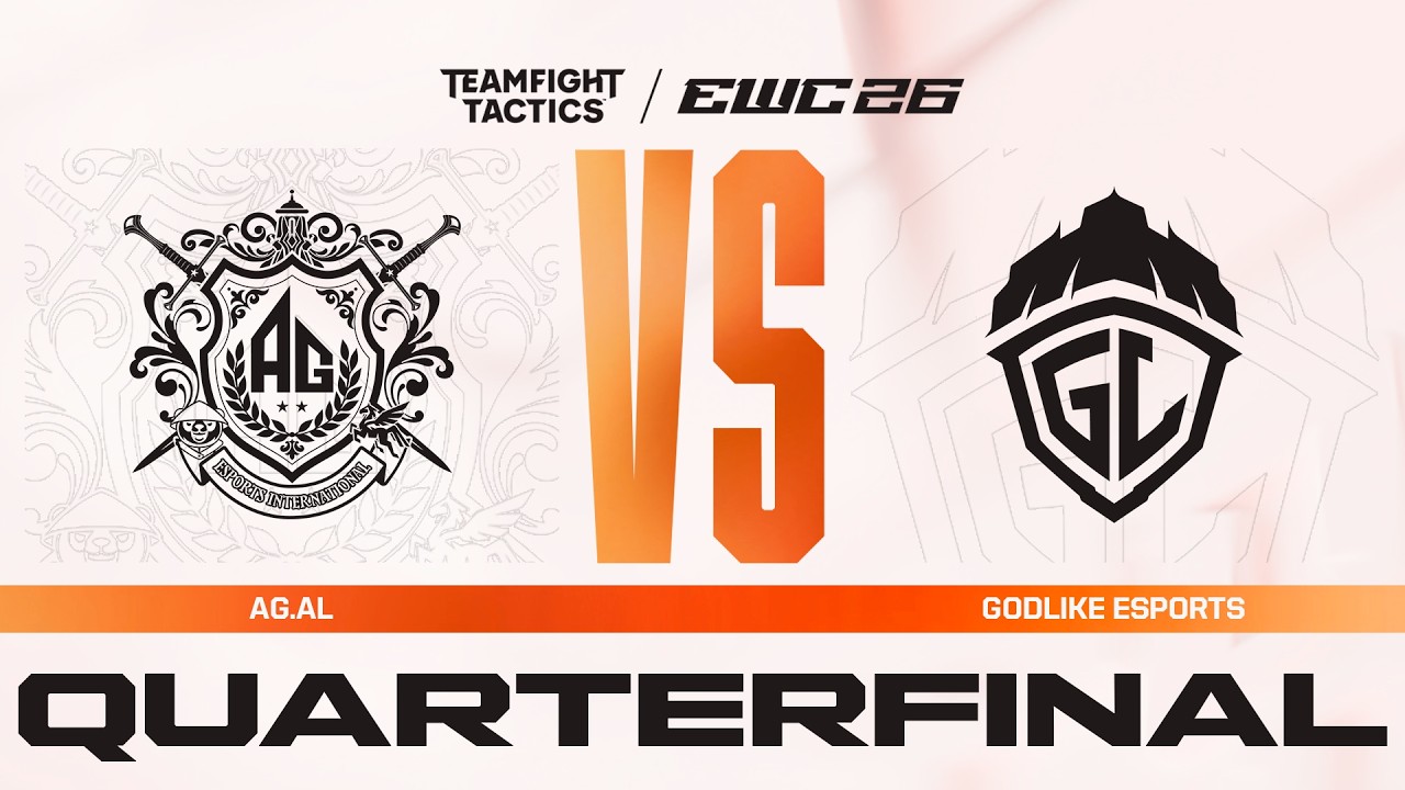 AG.AL vs GodLike Esports | Teamfight Tactics na EWC 26 - Ćwierćfinał - VOD