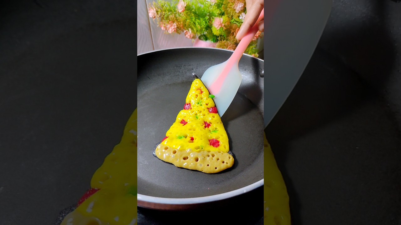 Pizza Pancake Art 🍕❤️ #shorts #short #youtubeshorts #shortvideo #viral #trendingshorts #pancakeart