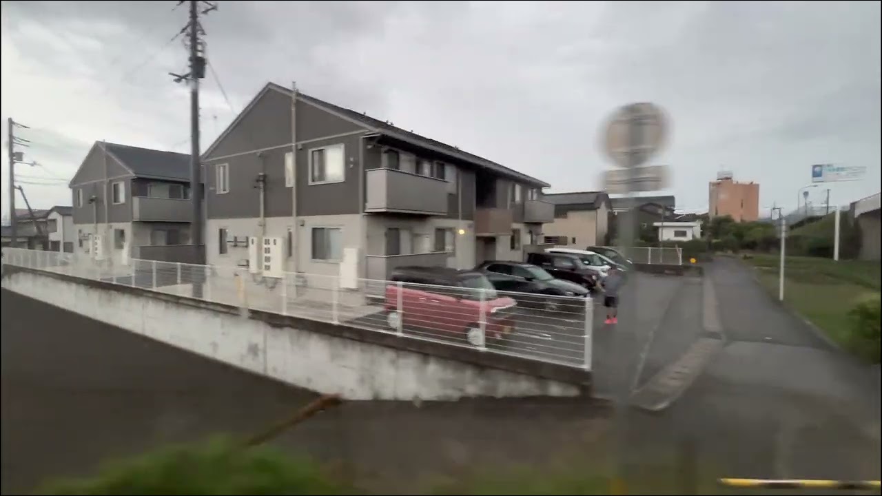 （4K車窓動画）JR高徳線　特急うずしお2号　徳島〜板野間（進行方向左側）