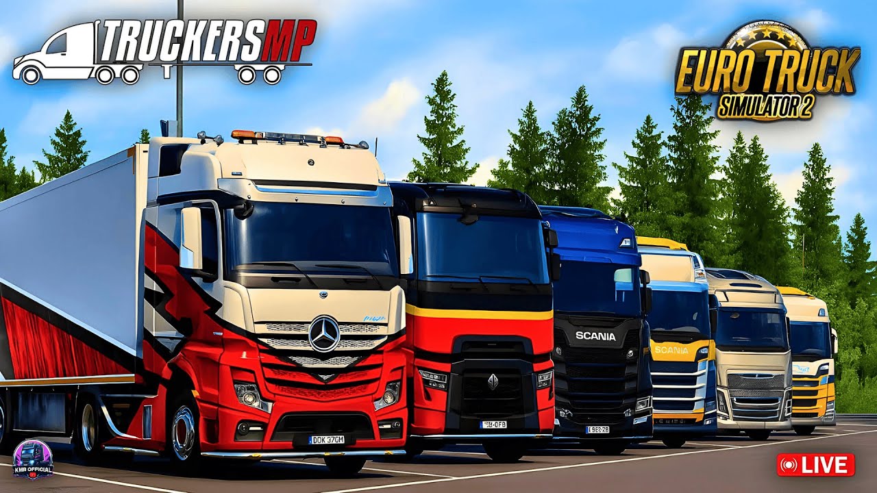 🔴 ETS2 Live | TruckersMP Live | Euro Truck Simulator 2 Multiplayer LIVE | ETS2 Gameplay
