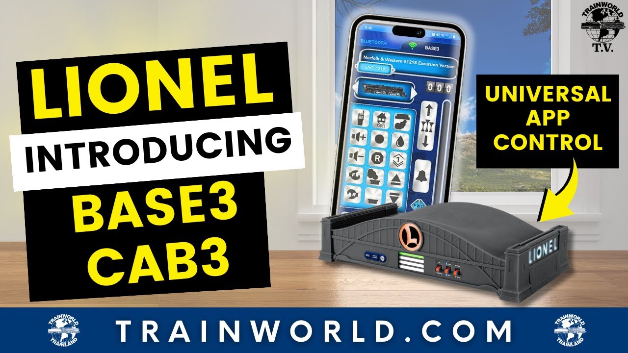Introducing Lionel's Cab 3 & Base3 System!