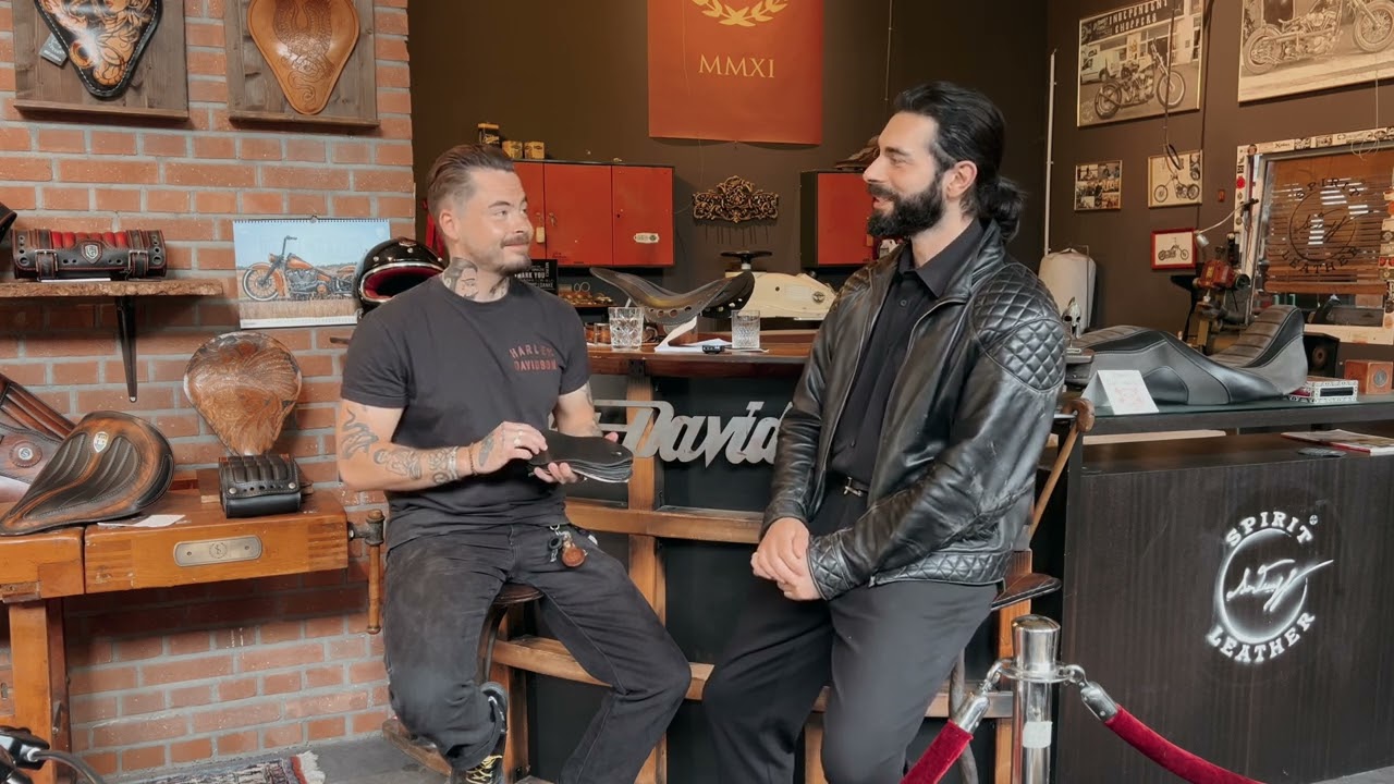 Mad Boy S - Heute bei Spirit Leather zum Thema Sitz. Harley-Davidson Düsseldorf