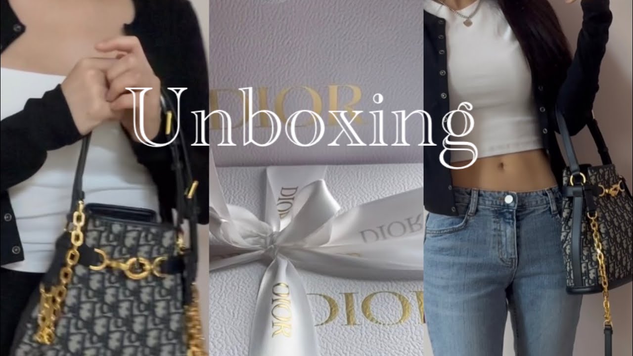 첫 브이로그! | Dior 쎄 디올백 언박싱 | C'est dior리뷰 👜갤러리아쇼핑🛍️ | 명품가방추천! | Unboxing | in Korea