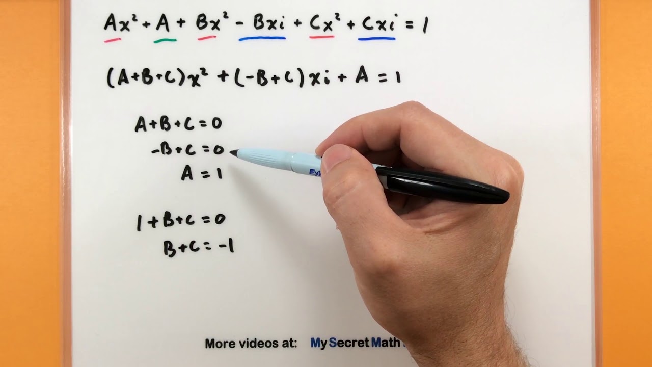 Calculus - Using i to evaluate an integral