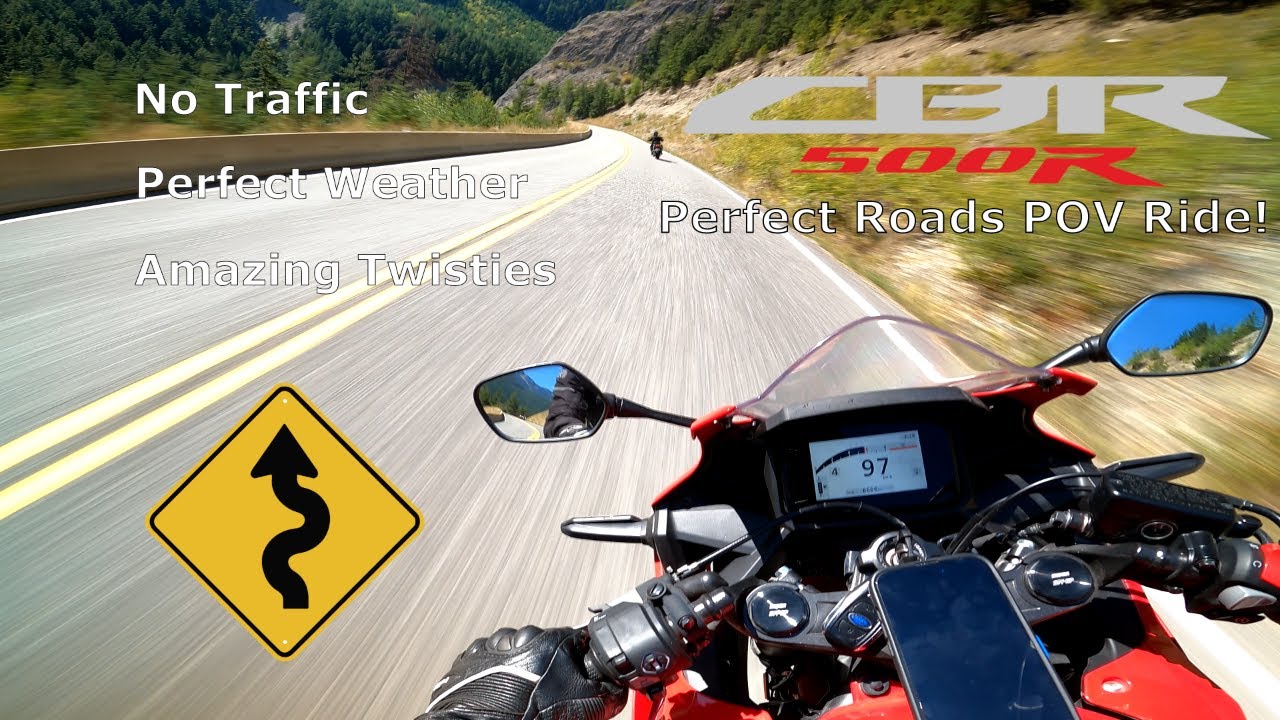 Twisty Rural Highways and Perfect Weather! | 2024 Honda CBR500R | 4K POV | RAW Sound