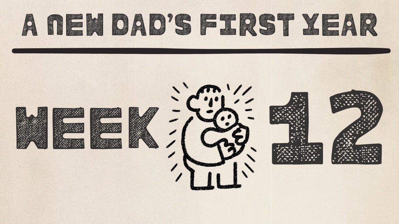 Becoming a dad is falling apart and showing up again.